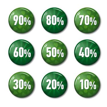 وکتور لیبل گرافیکی وکتور لیبل سه بعدی