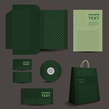 وکتور کیف مقوایی دسته دار وکتور لیبل سی دی