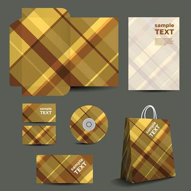 وکتور کیف مقوایی دسته دار وکتور لیبل سی دی