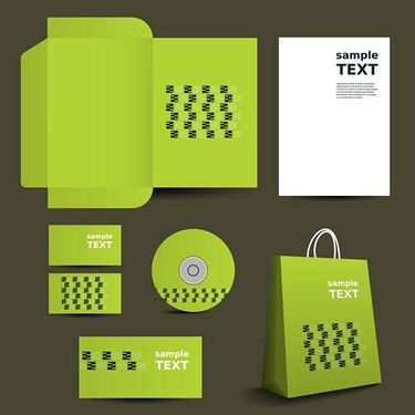 وکتور کیف مقوایی دسته دار وکتور لیبل سی دی