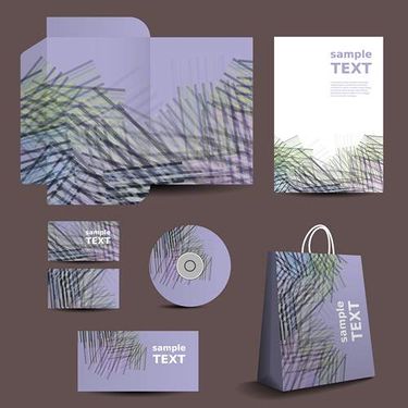 وکتور کیف مقوایی دسته دار وکتور لیبل سی دی