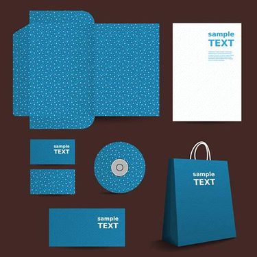 وکتور کیف مقوایی دسته دار وکتور لیبل سی دی