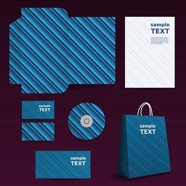 وکتور کیف مقوایی دسته دار وکتور لیبل سی دی