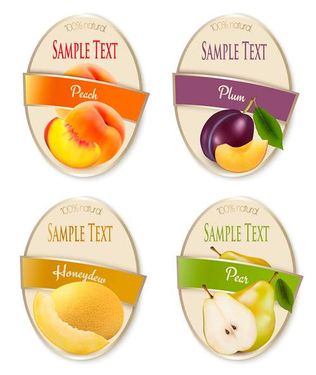 وکتور شیر طعم دار وکتور فرآورده های لبنی