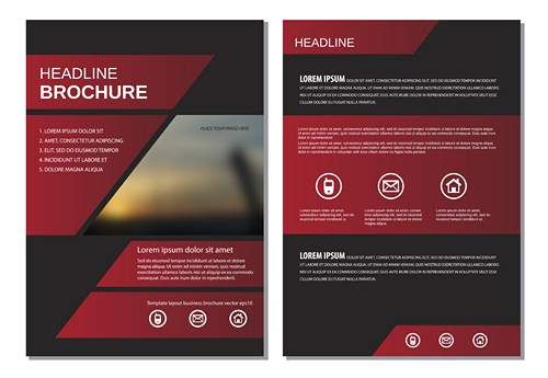 وکتور برشور گرافیکی وکتور تراکت رنگی