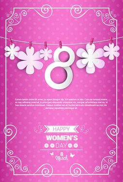 وکتور طرح روز زن وکتور طرح روز مادر