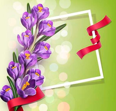 وکتور شاخه گل وکتور پس زمینه جلوه نور