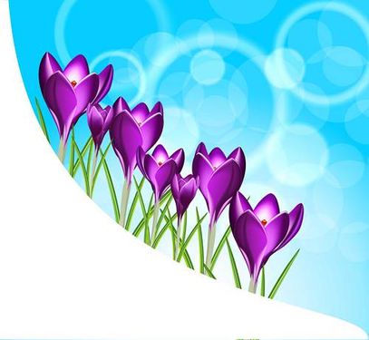 وکتور پس زمینه جلوه نور وکتور حاشیه گل