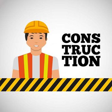 وکتور علامت در دست ساخت و ساز وکتور معمار