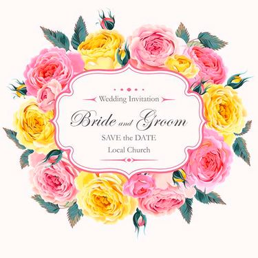 وکتور حاشیه گل وکتور کادر گل