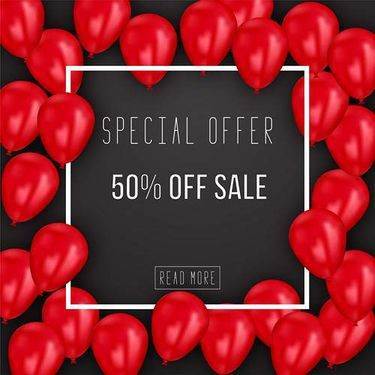 وکتور بادکنک رنگی وکتور حاشیه بادکنک