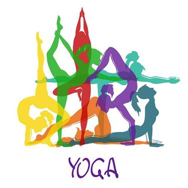 وکتور تناسب اندام بانوان  وکتور ورزش یوگا