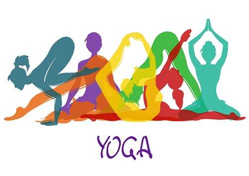 وکتور تناسب اندام بانوان  وکتور ورزش یوگا