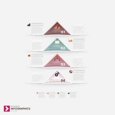 وکتور اینفوگافی رنگی وکتور اینفوگرافی  گرافیکی