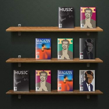 وکتور کتابخانه وکتور قفسه کتاب