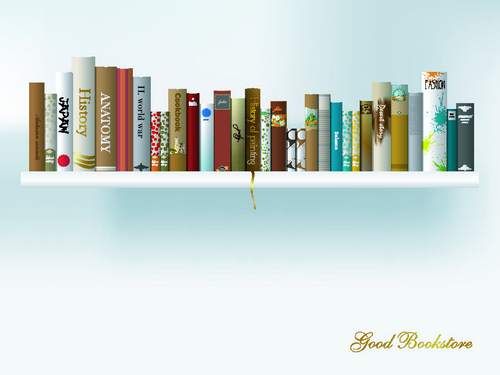 وکتور کتابخانه وکتور قفسه کتاب