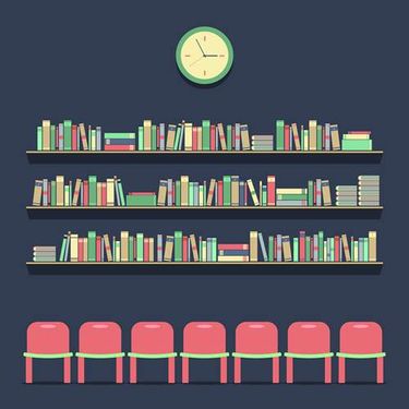 وکتور کتابخانه وکتور قفسه کتاب
