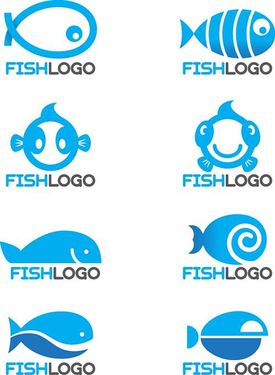 وکتور ماهی وکتور پروتئینی وکتور لوگو ماهی