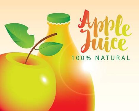 وکتور آب میوه طبیعی وکتور کافی شاپ