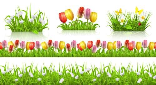 وکتور گل طبیعی وکتور گل بهاری وکتور گلفروشی