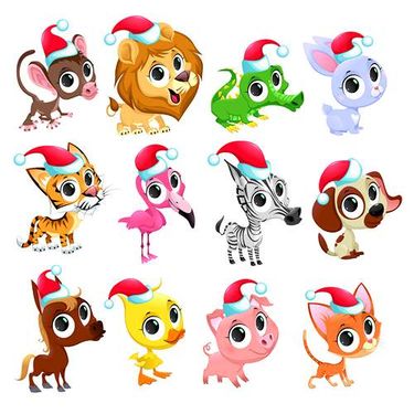 وکتور حیوانات عروسکی وکتور شیر جنگل