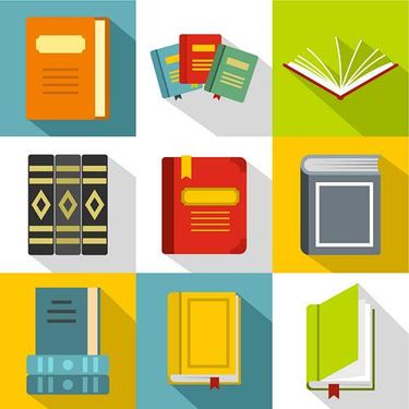 وکتور کتاب وکتور کتابخانه وکتور مطالعه