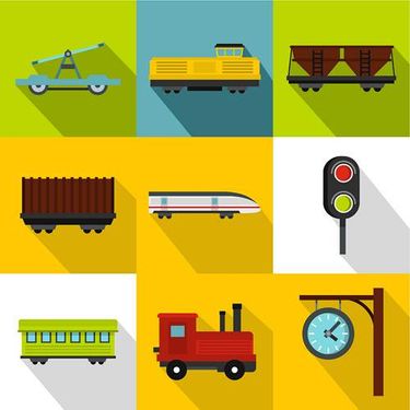 وکتور قطار وکتور واگن وکتور لکوموتیو