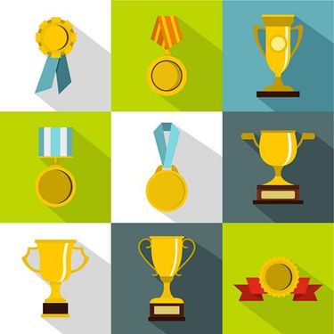 وکتور مدال قهرمانی وکتور جام قهرمانی