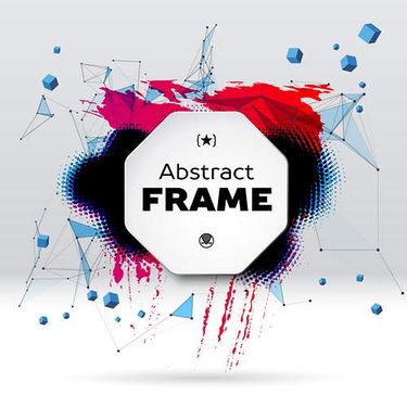 وکتور قاب انتزاعی وکتور بک گراند انتزاعی