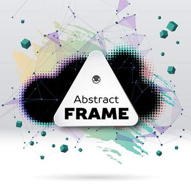 وکتور قاب انتزاعی وکتور بک گراند انتزاعی