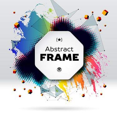 وکتور قاب انتزاعی وکتور بک گراند انتزاعی