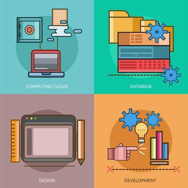 وکتور برنامه نویسی وکتور توسعه نرم افزار