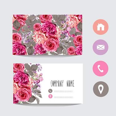 وکتور پس زمینه گل وکتور بک گراند گل