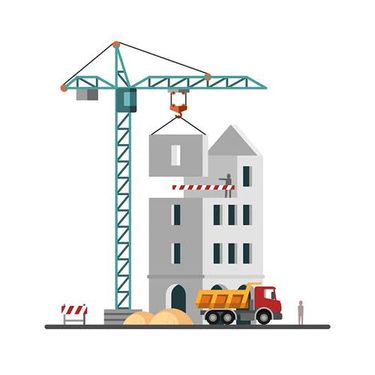 وکتور ساختمان سازی وکتور جرثقیل وکتور برج سازی