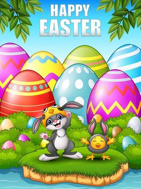 وکتور تخم مرغ رنگی وکتور تخم مرغ عید نوروز