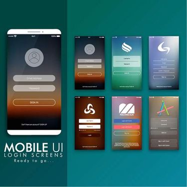 وکتور موبایل وکتور گوشی هوشمند