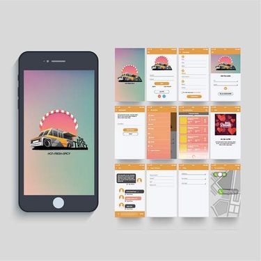 وکتور موبایل وکتور گوشی هوشمند