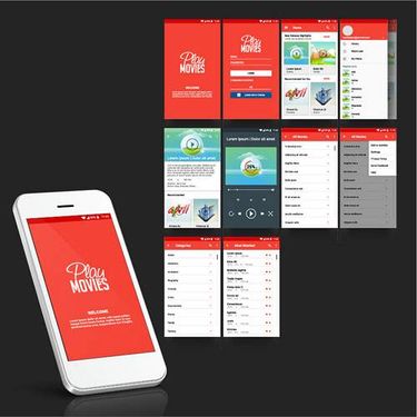 وکتور موبایل وکتور گوشی هوشمند