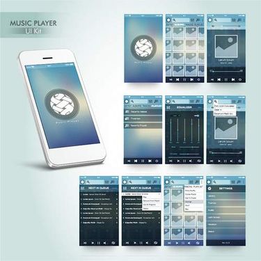 وکتور موبایل وکتور گوشی هوشمند