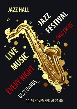 وکتور آلات موسیقی وکتور جاز وکتور گروه موزیک