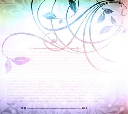 وکتور گل و بوته وکتور پس زمینه جلوه نور