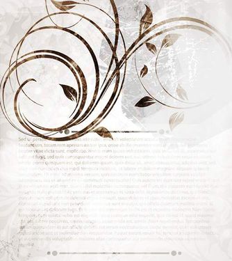 وکتور گل و بوته وکتور پس زمینه جلوه نور