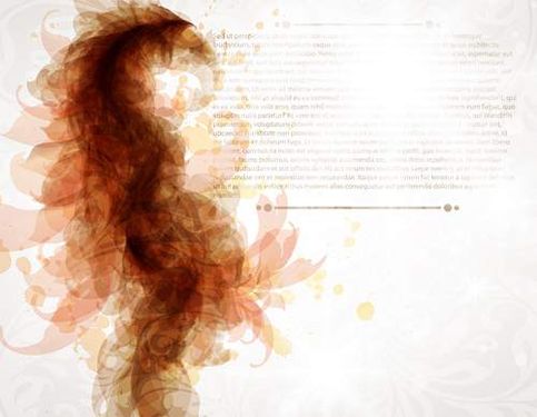 وکتور گل و بوته وکتور پس زمینه جلوه نور