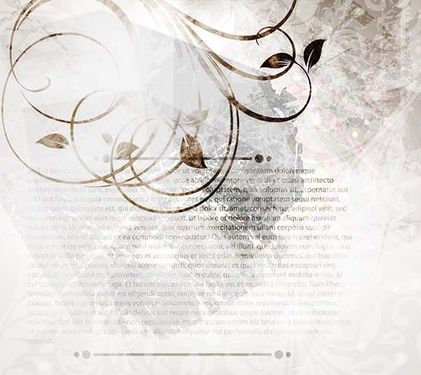 وکتور گل و بوته وکتور پس زمینه جلوه نور