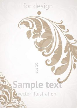 وکتور گل و بوته وکتور پس زمینه جلوه نور