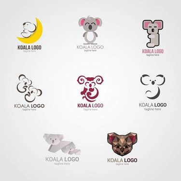 وکتور لوگو کوالا وکتور لوگو باغ وحش