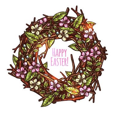 وکتور قاب گل وکتور کادر گل وکتور طرح نوروز