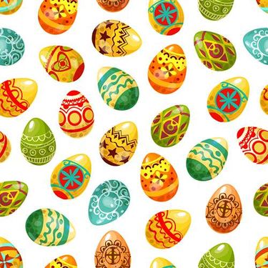 وکتور تخم مرغ رنگی وکتور تخم مرغ عید نوروز