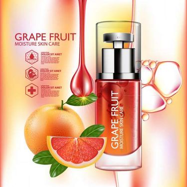 وکتور آبمیوه طبیعی وکتور ماسک صورت میوه ای