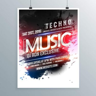 وکتور بک گراند وکتور دی جی وکتور موسیقی